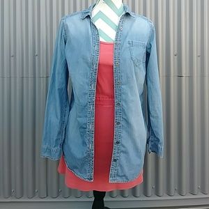 Divided by H&M Denim Button Down Shirt